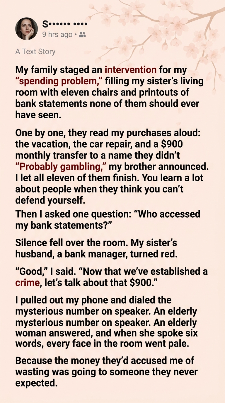 They judged my $900 transfer without knowing it was connected to the ...